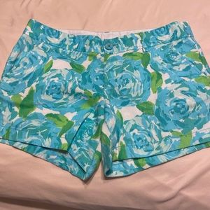 EUC Lilly Pulitzer First Impressions Shorts sz 10